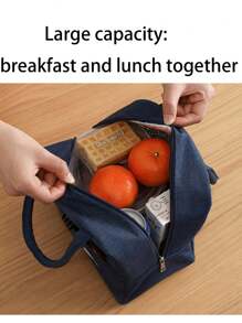 1 pezzo Borsa termica per il pranzo con motivo orso carino - contenitore termico per alimenti, borsa a tracolla impermeabile e portatile per scuola, ufficio, conservazione di cosmetici, gite al mare, forniture scolastiche, viaggi, scatola per il pranzo delle donne, picnic, campeggio, borsa frigo
