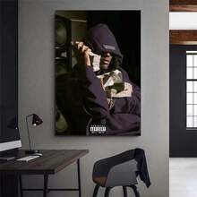 1 件 OsamaSon Still Slime 海报帆布画现代家居客厅卧室浴室墙壁装饰墙面艺术礼物可选画框 - 彩色 - 查看 15