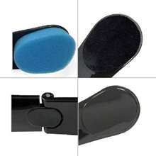 2 pezzi Applicatore per schiena, Applicatore di lozione per schiena, Applicatore pieghevole per lozione autoabbronzante per schiena, Facile applicazione per le zone difficili da raggiungere, Accessori da bagno per un aspetto impeccabile per uomo e donna, Spazzola per schiena, Cura personale Rivestimento piegato per la schiena Torna a scuola