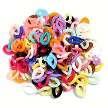 100set/25pcs 17x23/20X28mm Macaron Color Twist Chain Beads Buckle For Diy Fashion Necklace Phone Bag Chain Jewelry Making Decorative Accessories - Multicolor - View 26