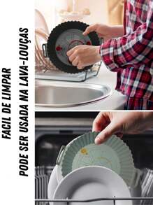 Kit Forma de Silicone E Pegador - Alta Resistência e Praticidade na Cozinha
