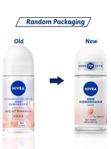 NIVEA 50ml/1,76oz Desodorante Perfumado Floral em Rolo, Romântico Aveludado, Controle Eficaz de Odores, Fragrância de Longa Duração, Ilumina o Complexo, Aroma Natural, Design em Rolo, Proteção de 72 Horas, Ilumina a Pele, Fragrância Fresca, Hidratante, Suave, Fórmula Delicada, Adequado para Todos os Tipos de Pele, Especialmente para Aqueles com Pele Suada, em Busca de uma Experiência Refrescante - Romance de Veludo - Visão 9