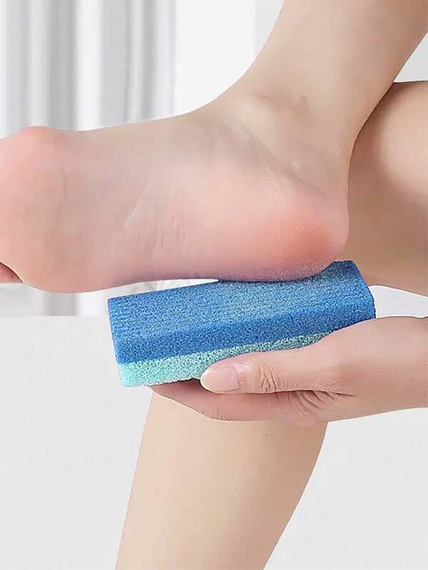 1 pezzo di pietra pomice naturale per calli ai piedi, lima naturale per i piedi e le mani, strumento per pedicure per rimuovere la pelle morta e indurita, per massaggi e trattamenti alla spa per i talloni