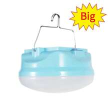 4pcs/2pcs/1pc Solar Powered LED Camping Lantern, Portable Hanging Light, 1200mAh High Capacity Lithium Ion Battery, Magnetic Base & Quick Hook, 3 Lighting Modes, 35㎡ Illumination Range, USB/Solar Dual Charging, Suitable For Camping, Fishing, Outdoor Activities, Extra-Long Runtime, Solar Lights Outdoor - Blue - View 13