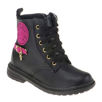 Bota Infantil Menina Angipé Coturno Infantil Menina Bota Menina