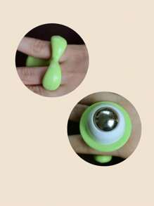 Pequeña herramienta de masaje con rodillos, apta para aplicar compresas de hielo y masaje en los ojos y la cara, alivia la fatiga, masajeador multifuncional