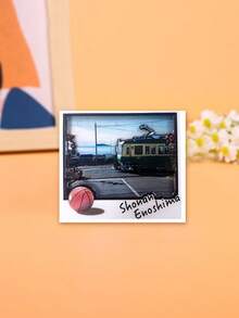 1 件日本城市 3D 环氧磁性冰箱贴