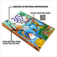 Livro Infantil 365 Histórias Bíblicas Para Ler E Ouvir Áudio - Com Qr Code - Livro único - Visão 6