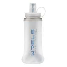 WRELS 1pc New Large Mouthpiece Soft Water Bottle, Foldable Portable Sport Water Bottle For Cycling, Hiking, Jogging, Fitness - Multicolor - View 8