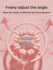 32-Wheel Massage Roller, Anti-Cellulite Massager, Body And Leg Slimming Roller, Yoga Training Device, Embracing-Style Pilates Muscle Relaxation Roller Gym Accessories - Multicolor - View 6