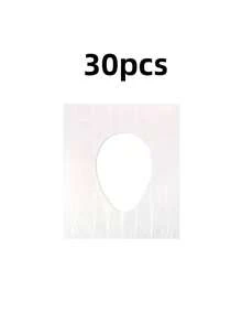 50pcs/Pack Travel Disposable Waterproof Toilet Seat Covers, Portable Airplane Public Restroom Bacteria Protection Accessories For Camping Road Trips Bathroom Decor Summer - Multicolor - View 13