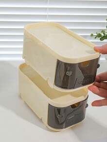 1pc Multi-Purpose Desktop Organizer – Storage For Makeup Brushes, Cosmetics, Stationery & Utensils | Fits Bathroom, Office & Kitchen - Multicolor - View 6