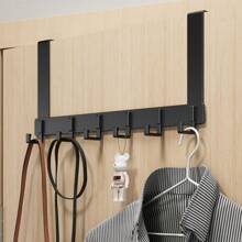Over The Door Hook Storage Rack - Door Back Hook Towel Rack, Coat Hanger For Door, Fits 1.33-1.77 Inch Door Thickness, Easy To Install, Home Essentials, Kitchen Bathroom Accessories