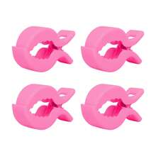 2 Packs Colorful Baby Stroller Blanket Clips Pegs To Hook And Seat Cover Blanket Clips Plastic Universal Clip For Pram, Carrier, Trolley