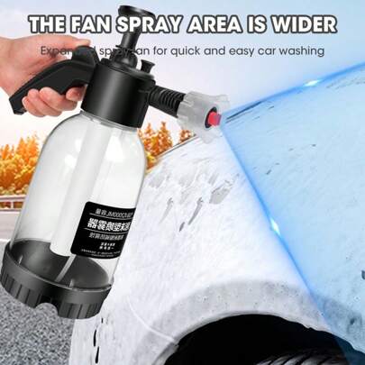 Foam Nozzle Car Wash Foam Spray Nozzle Windscreen Fan Foam Nozzle Internal Thread 16mm Car Wash Water Gun Nozzle