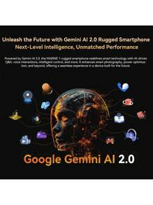 Blackview Oscal MARINE 1 Smartphone Globale Version 4GB+128GB Unisoc Tiger T615 Prozessor 6,56" 90Hz Display 5100mAh Akku Gemini KI 2.0 robustes Handy