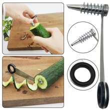 Spirals Cutter Stainless Steel Spirals Cutter For Veggies Manual Spirals Screw Slicers For Potatoes Kitchen Tools