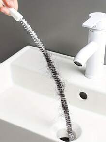 1/3/5pcs Kitchen Sink Drain Hair Remover Tools, Flexible Handheld Drain Cleaning Hooks For Home Plumbing Clogged Pipes