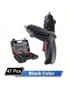 2件/14件/26件/47件 USB 可充电折叠迷你电动螺丝刀，无绳电钻螺丝刀，适用于家庭 DIY 项目