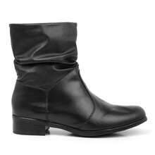 Women Mid-Calf Boots - Black - View 5