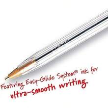 Bic Cristal Xtra-Smooth Ball Pen - 10 Plus 2 Bonus Pack (12 Count) - Red Medium Point Ballpoint Pen - 1 - 查看 2