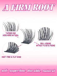 Bộ nối mi Miss Wink 144 sợi, độ dài hỗn hợp 8-16mm, độ cong D 0.07mm, cho hàng mi dày và cong quyến rũ, thích hợp trang điểm hàng ngày hoặc các dịp đặc biệt. - màu đen - Xem 4