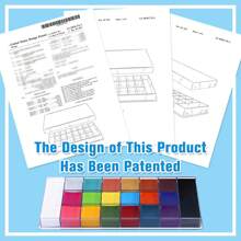 Set de pintura corporal UCANBE de 20 colores: pintura facial para Halloween