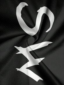 男士海滩度假双层印花短裤 - 彩色 - 查看 4