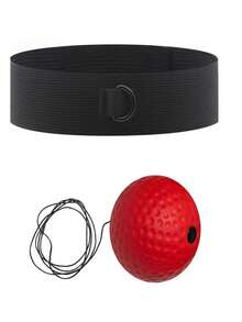 Adjustable Headband Boxing Reflex Ball & Red Soft Light Ball - Improve Men's Speed And Hand-Eye Coordination, Boxing Equipment - Multicolor - View 10