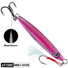 PRO BEROS PROBEROS 海水钓鱼夹具 10g-60g 带辅助钩，发光垂直夹具，快速铅夹具海钓夹具勺形诱饵，适用于金枪鱼、鲑鱼、旗鱼、条纹鲈鱼、石斑鱼、鲷鱼、王鱼