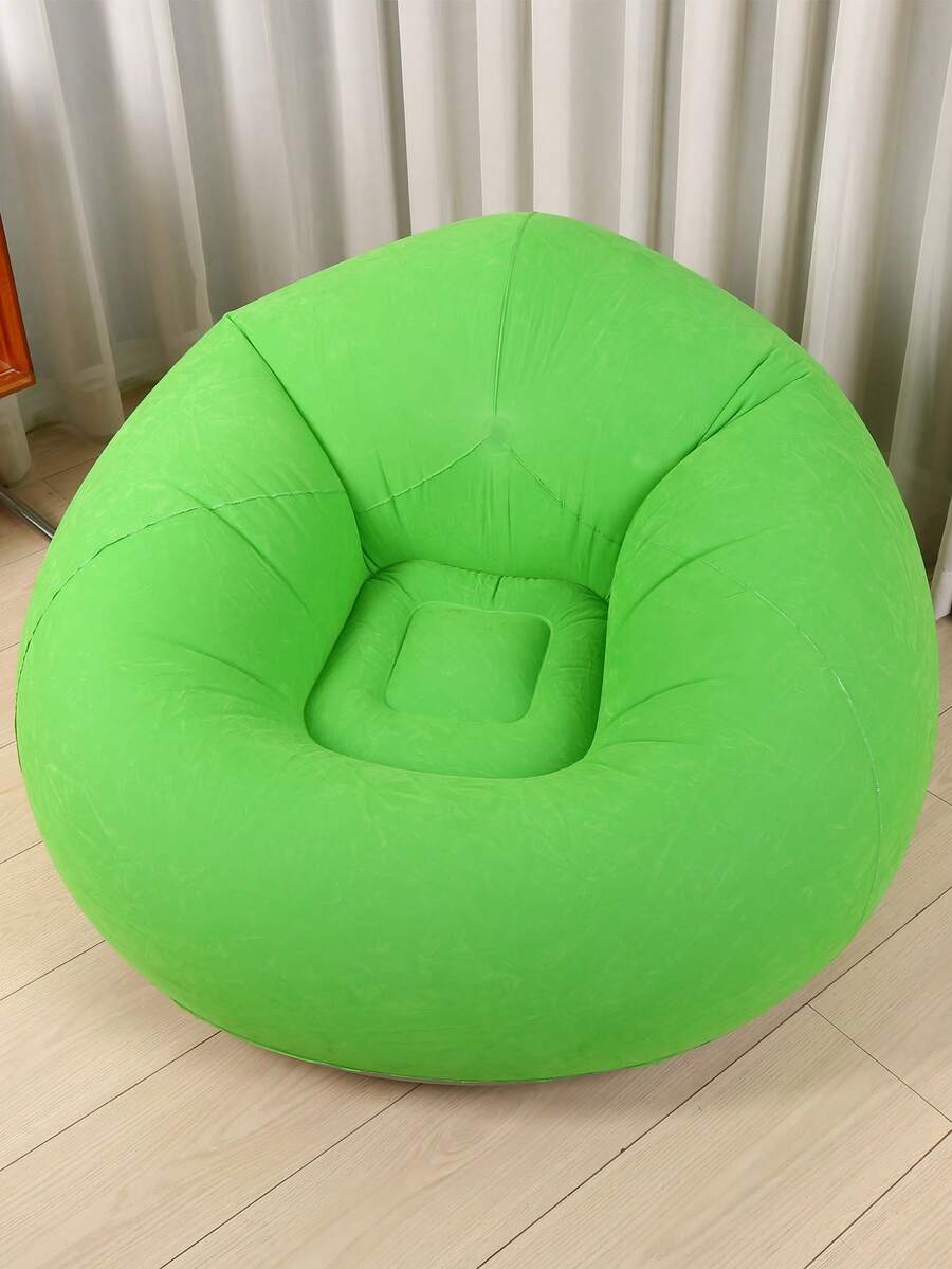大型休闲充气沙发椅 PVC 躺椅座椅豆袋沙发坐垫蓬松沙发榻榻米客厅用品户外露营
