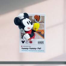Miniso Disney Mickey Fun Life Series 3D Fridge Magnet Blind Box, Exquisitely Crafted Resin, Fun Life Scenes, Perfect For Kitchen Fridge Decoration (1PC Random Delivery)