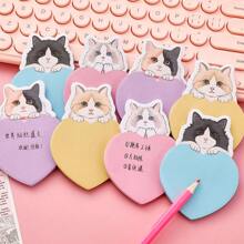 4 colores, 120 pegatinas lindas de gatos, pegatinas de perros, pegatinas adorables de pandas, pegatinas con forma irregular, pegatinas de papelería escolar, pegatinas de dibujos animados N veces, pegatinas lindas, adecuadas para la oficina y el estudio