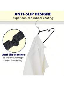 1/5/10pcs Non-Slip Metal Hangers, Heavy Duty Suit Shirt Jacket Hangers With Round Indentation For Dresses