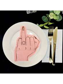 20pcs/40pcs/60pcs/Set,Bachelorette Party Napkins ,Ring Finger Diamond Disposble Napkins,/Tissue,Wedding Party Decorations, Bridal Shower Supplies, Engagement Party Favors
