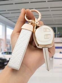 2/3pcs Suzuki Car Key Fob Cover + Keychain, Multi-Color Options, Scratch-Resistant Anti-Drop, 0.1mm Ultrathin & Quiet, 2-Button Precise Fit For Suzuki Car Models (Includes Installation Screwdriver), 360° Signal Protection, Fingerprint-Resistant Coating For Long-Lasting New Look [Check Details Page For Compatible Models]