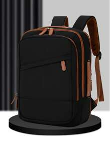 Myco Mochila de viaje para hombres, aprobada para equipaje de mano de 40L, con 3 cubos de embalaje, bolsa de viaje para fines de semana, universidad, oficina, regalos de Navidad, bolsa de viaje de invierno, bolsa escolar, mochila de vuelta al cole, de gran capacidad, impermeable, compartimento para portátil, diseño con correa de equipaje, ligera, portátil, para trabajadores de cuello blanco, perfecta para vuelta al cole, primer día de escuela, exterior, viajes, salidas