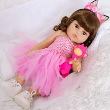 Bebê Reborn Boneca Bailarina Realista Silicone Menina Boneca Bolsa Maternidade