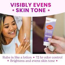 Lume Whole Body Deodorant - Tube - 72 Hour Odor Control - Aluminum, Baking Soda, Skin  - 3.0 Ounce (Toasted Coconut) - Dừa nướng và bột mềm - Xem 5