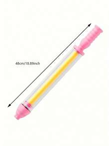 1pc Summer Fireworks Water Gun, Gift For Water Polo Battles And Beach Activities, Large Drawstring Fountain Water Gun Adult Drifting Equipment