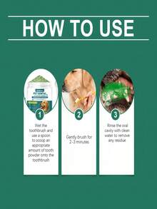 1pc/100g Dog Teeth Cleaning Powder, Balanced Formula For Oral Odor Removal, Sodium Bicarbonate Pet Dental Powder, Reduces Bad Breath & Tartar, Substitute For Toothpaste, Suitable For Pet Oral Care, Deeply Cleans Food Residues, Gently Removes Soft Plaque Without Damaging Enamel, Effectively Keeps Pet's Teeth Clean And Healthy / Finger Toothbrush, Silicone Pet Toothbrush, Small Dog & Cat Finger Brush - Multicolor - View 8