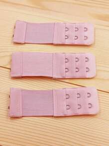 3pcs Stainless Steel Triple Hook & Loop Bra Extender Lingerie Accessory