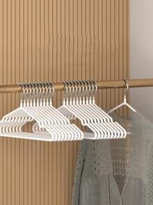 1/5/10pcs Non-Slip Metal Hangers, Heavy Duty Suit Shirt Jacket Hangers With Round Indentation For Dresses