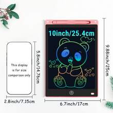 XZBB LCD-Schreibtafeln in verschiedenen Größen 8,5/10/12/16/20 Zoll, Kinderschultafel zum Zeichnen, Multifarbiges Großformat-Schreib- und Zeichenwerkzeug, kreatives Talent, Denkaufgaben für Kinder ab 3 Jahren, One-Touch Bildschirm löschen/sperren, Reise/Geburtstags/Einschulung/Weihnachtsgeschenk, zufälliger Rahmen im Blindpack