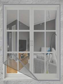 Una pantalla de ventana a prueba de mosquitos resuelve la prevención de mosquitos e insectos durante el verano, diciendo adiós a los métodos químicos de prevención de mosquitos. La red de mosquitero autoadhesiva para ventanas es fácil de instalar, invisible y extraíble, resistente al desgarro, mejora la respirabilidad y es una decoración casera hecha a mano. - Hilo gris borde gris - Ver 102