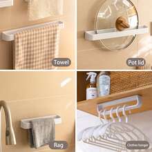 1pc Bathroom Living Room Doorway Shoe Rack, Bathroom Slipper Rack, Bathroom Storage Shelf, Wall-Mounted Shoe Organizer Without Drilling