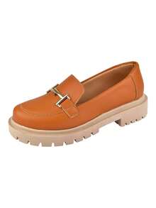 KIT 2 Pairs Women's Tractor Moccasin Shoes CM Calçados Enfeita - màu đen - Xem 8