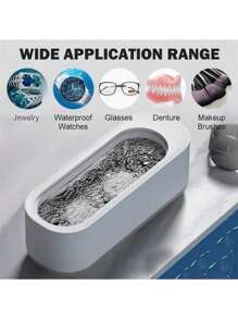 Ultrasonic Cleaning Machine High Frequency Vibration Wash Cleaner Washing Jewelry Glasses Watch Ring Dentures Cleaner