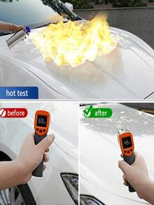 HGKJ S12 Car Pint Quick Coating, Liquid Ceramic Car Coating, Waterproof Nano Ceramics, Car Paint Super Hydrophobic Glass Coating, High Temperature Resistant, Car Assecories, Providing Durable Protection & Long-Lasting Water Beading On Paint, Wheels, Plastic, Rubber Trim, Chrome, & More 50/100/300ML - Multicolor - View 11