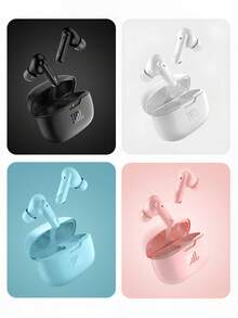 JBL Wave Beam 2 - True Wireless Active Noise Cancelling In-Ear Bluetooth Earbuds, Pure Bass Sound & Smart Ambient Technology, 4mics For Crisp, Clear Calls, Up To 40Hrs Of Playback, IP54 Dust & Water Resistant - Pink - View 10